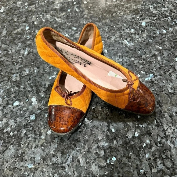 Paul Mayer Attitudes PAUL  SUEDE flats - Picture 2 of 9